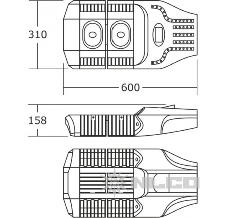 Светильник NLCO OCR200-34