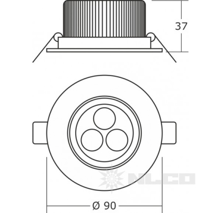 Светильник NLCO DRG4-20